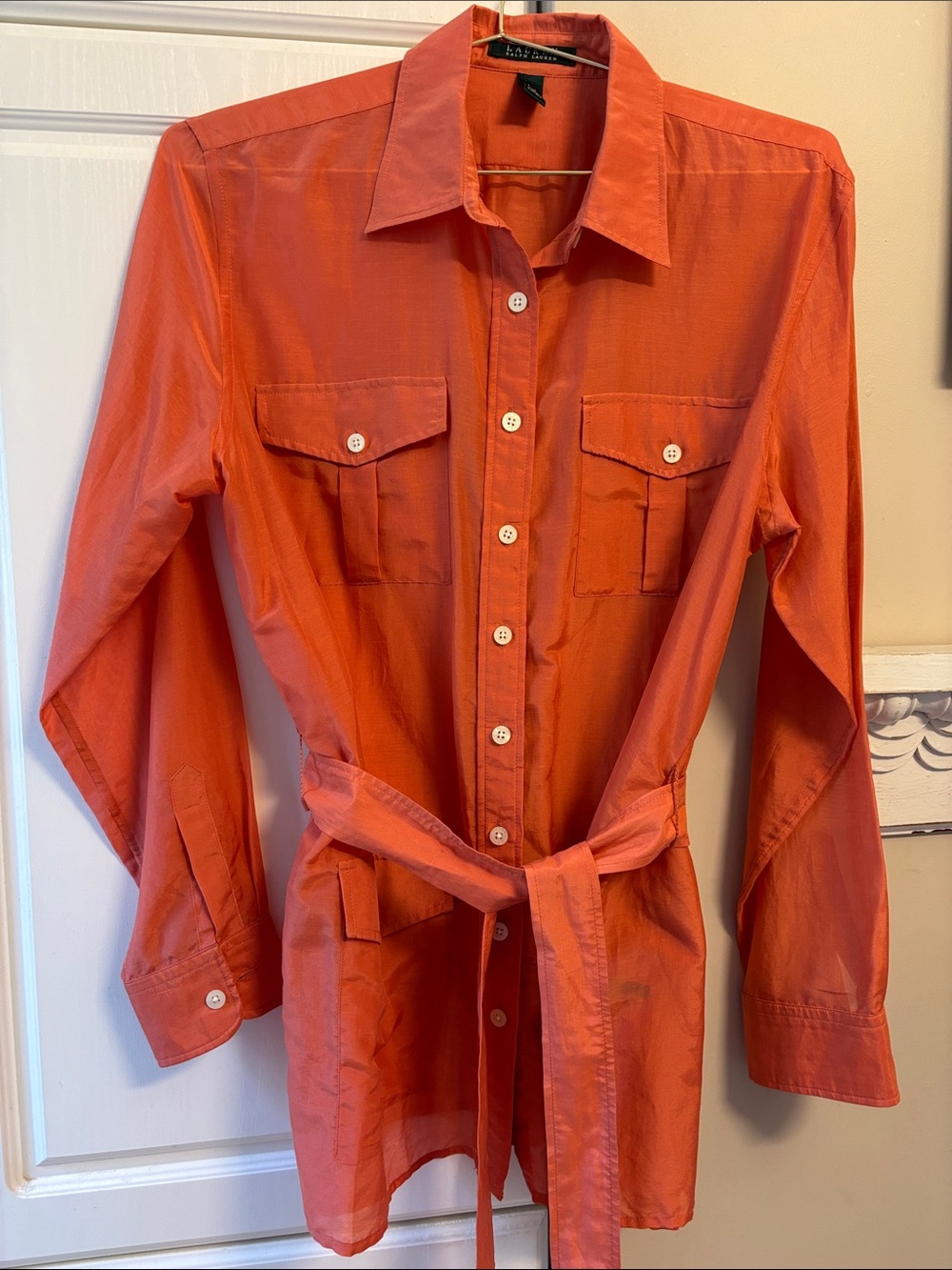 Ralph Lauren cotton/silk blouse